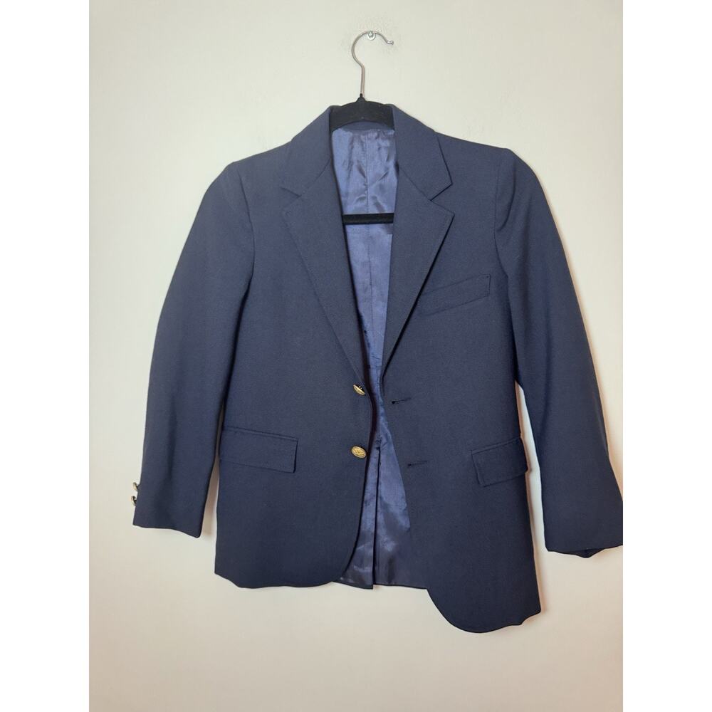 Neiman Marcus Navy Blue Kids Blazer